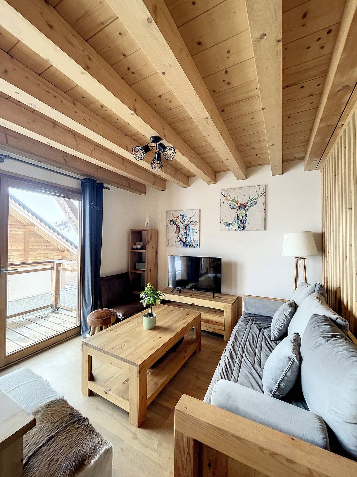 Le Gebroulaz - chalet 3 - skis aux pieds in La Toussuire, Fontcouverte-la-Toussuire