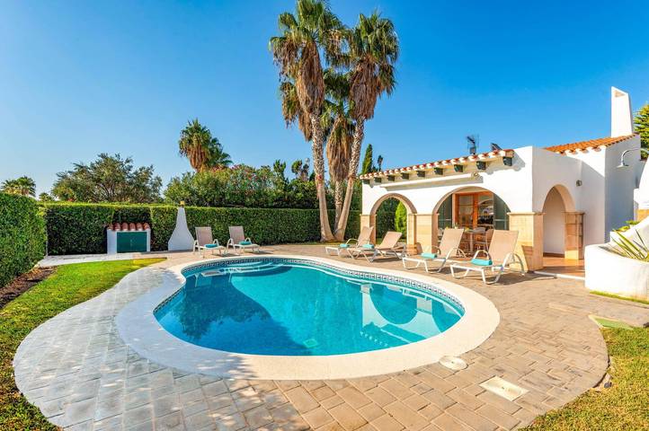 Chalet para 6 personas, con jardín en Cap d'Artrutx