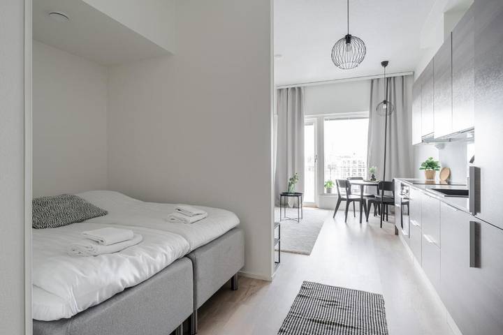 Gîte pour 4 personnes, avec vue et balcon dans Tampere - 2
