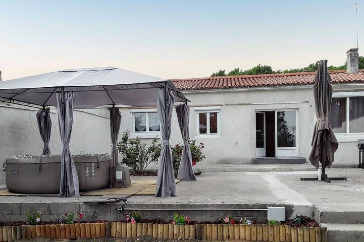 Maison de vacances pour 8 personnes, avec jacuzzi et jardin à Mareuil-sur-Cher