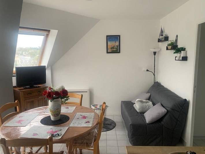 Gîte pour 3 personnes, avec vue et terrasse, animaux acceptés dans Office De Tourisme De Plougonvelin