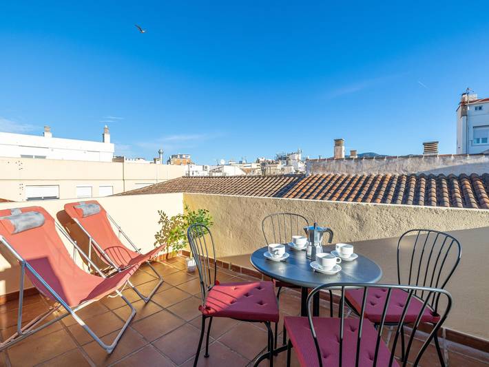Loft voor 4 personen, met Balkon/Terras in 
