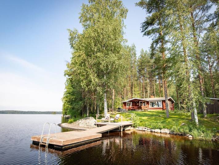 Feriehus for 4 personer, med sauna i Finland