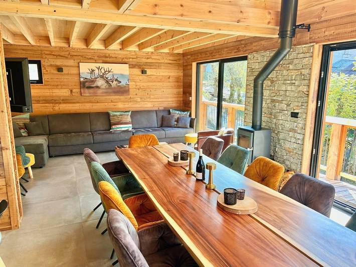 Chalet pour 12 personnes, avec terrasse - 1