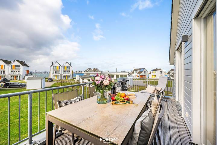Ferienwohnung für 4 Personen, mit Balkon und Sauna in Schlei