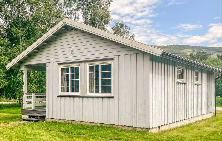 Vakantiehuis voor 4 personen, met tuin in Oppland