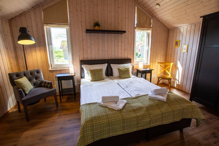 Strandhaus für 4 Personen, mit Terrasse und Garten sowie Sauna, kinderfreundlich in Pelzerhaken - 3