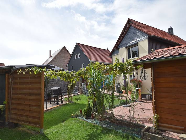 Ferienwohnung für 3 Personen, mit Garten