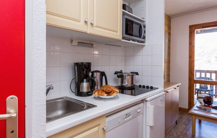 Gîte pour 4 personnes, avec Balcon à Valmeinier - 2