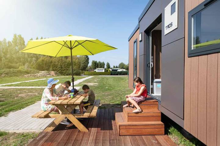Village vacances pour 6 personnes, avec piscine et jardin en Belgique