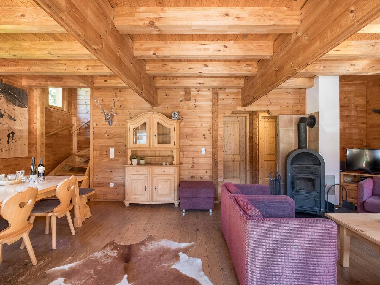 Uriges Holzchalet mit Wellnessbereich u.Terrasse in Krimml, Zillertaler Alpen