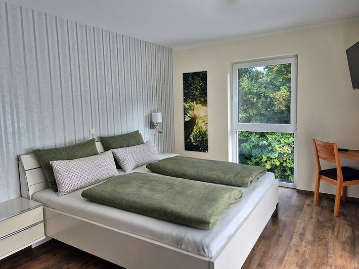 Ferienhaus für 9 Personen, mit Balkon und Garten sowie Pool und Sauna in Franken - 4