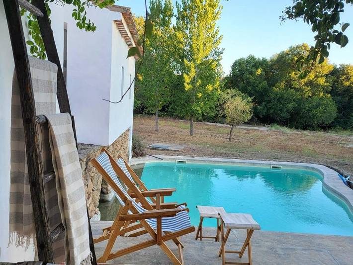 Casa rural para 8 personas, con terraza además de jardín y piscina, Se admiten mascotas en Castelo de Vide - 3