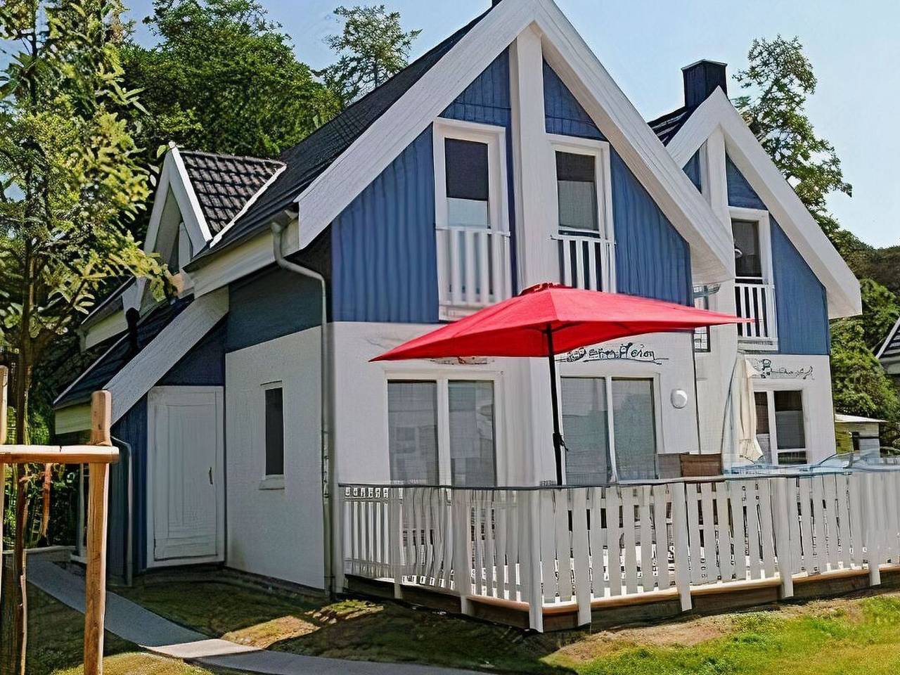 Strandhaus Bernstein in Breege, Rügen