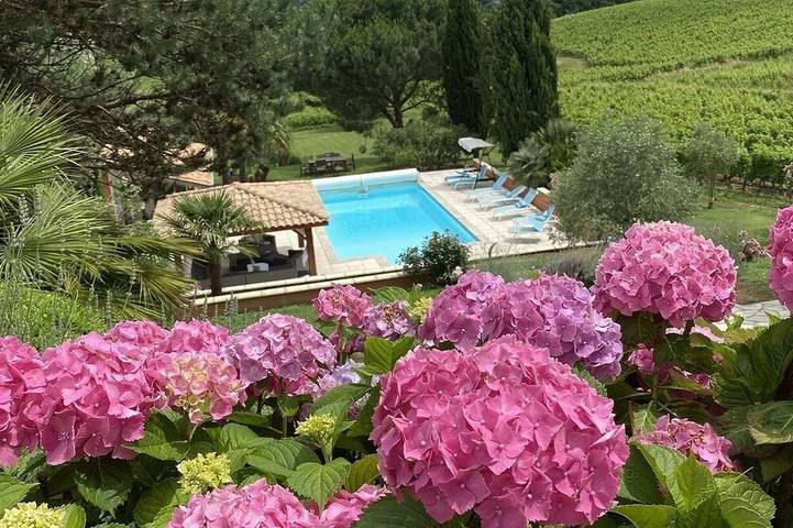 Location de vacances pour 10 personnes, avec jardin dans Sainte-Croix-du-Mont