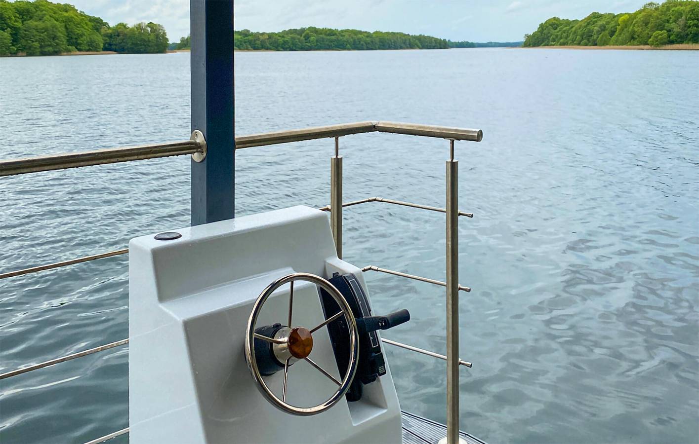 Hausboot für 4 Personen mit Garten in Westpommern