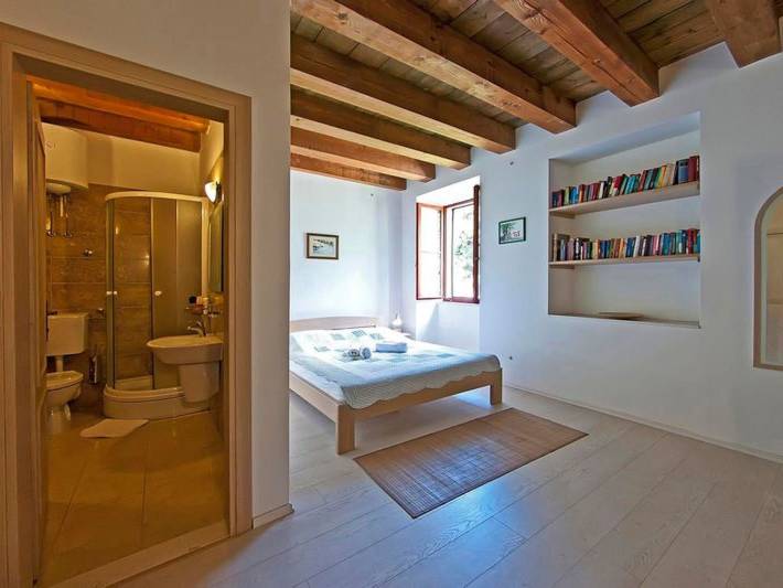 Privatzimmer im Schloss Seefront Zamagna, Mali Zaton No. 2 in Zaton, Grad Dubrovnik