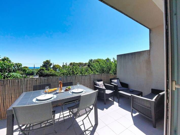 Appartement entier, Les Terrasses des Hautsdefonsainte in La Ciotat, Région de Marseille
