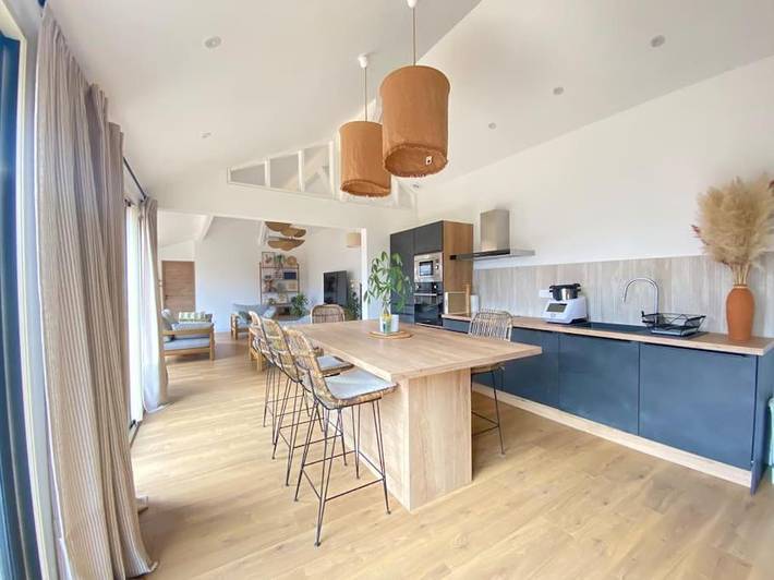 Villa pour 6 personnes, avec jardin ainsi que terrasse et piscine, animaux acceptés à Gujan-Mestras - 3