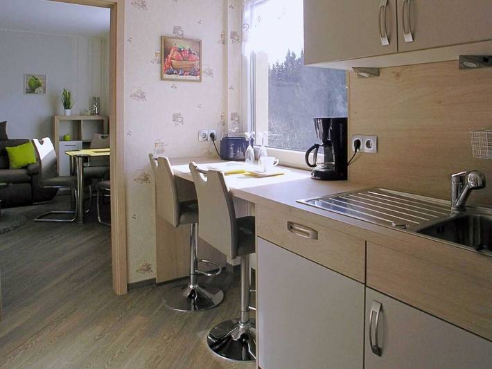 Ferienwohnung für 3 Personen, mit Ausblick und Terrasse sowie Garten, kinderfreundlich in Bad Sachsa - 2