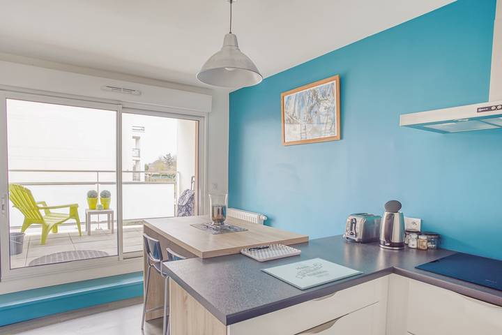 Ferienwohnung für 4 Personen, mit Balkon in Dinard - 3