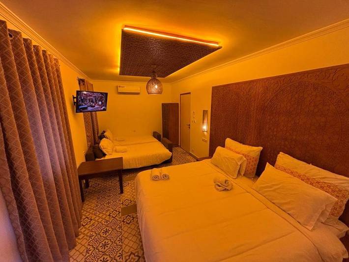 Riad pour 2 personnes, avec terrasse et vue à Chefchaouen