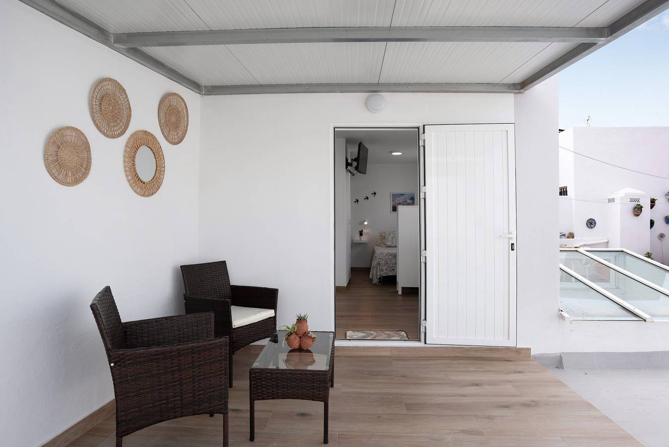 Estudio entero, Estudio 'Atico Juani' con terraza privada, Wi-Fi y aire acondicionado in Conil de la Frontera, Costa de la Luz