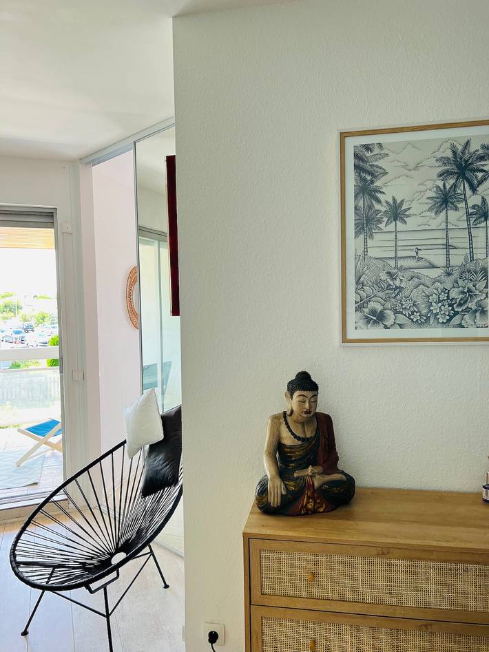 Apartamento entero, Apartamento 'Le Cocon' con balcón in Vaux-sur-Mer, Côte de Beauté