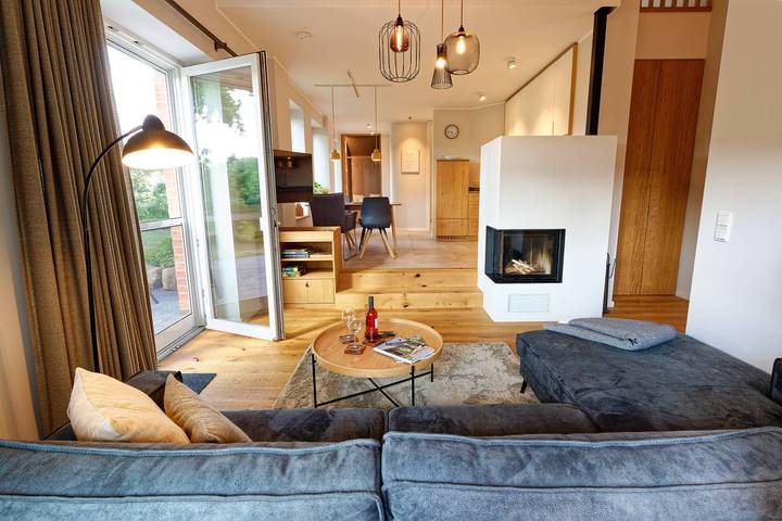 Ferienwohnung für 4 Personen, mit Terrasse und Garten in Borken - 3
