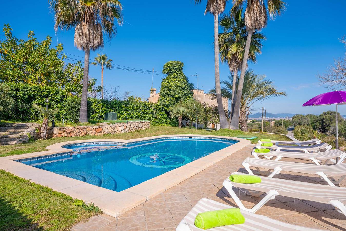 Casa Judith - Villa con piscina privada con wifi gratis en Muro in Muro, Mallorca Norte