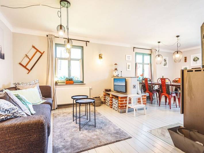 Ferienhaus für 4 Personen, mit Garten und Terrasse, mit Haustier in Lütow