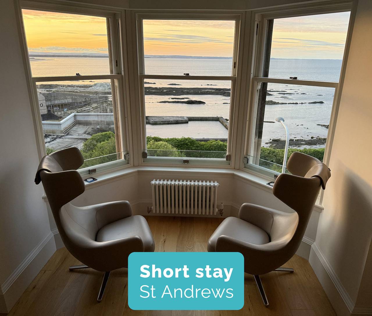 Entire apartment, 30C The Scores in St Andrews, Fife region