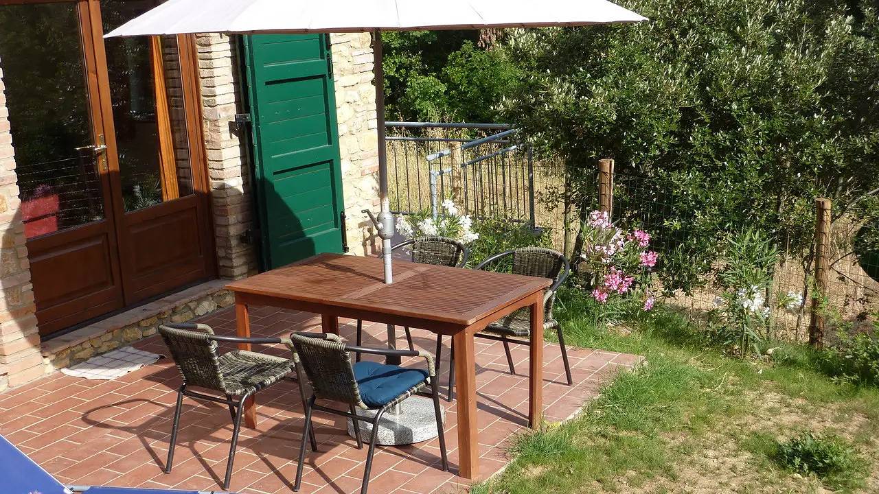 Casa vacanza per 4 persone con terrazza in Guardistallo, Costa degli Etruschi