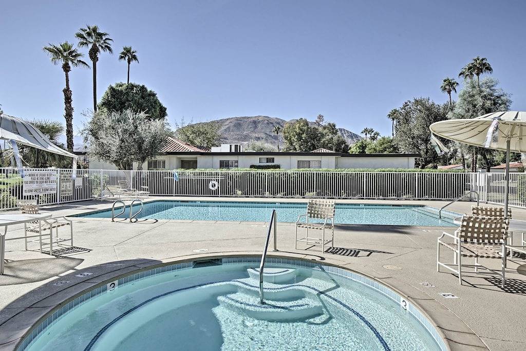 Ganze Wohnung, Neu! Renoviertes Rancho Mirage Condo mit Zugang zum Pool! in Rancho Mirage, Coachella Valley