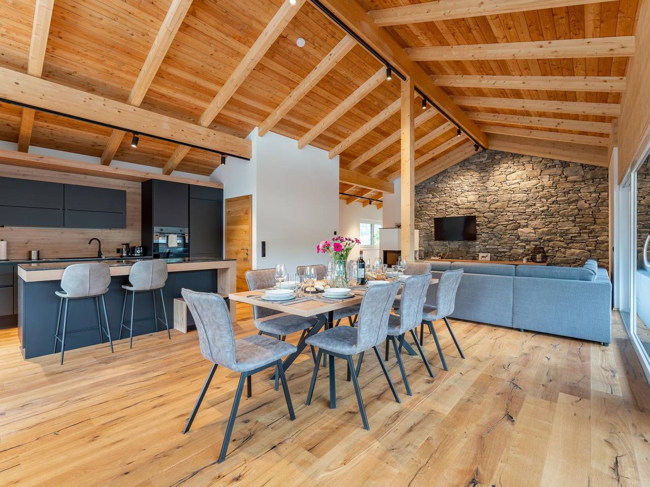 Ganze Wohnung, Penthouse mit Dachterrasse, Sauna, Pistennähe in St. Georgen ob Murau, Sankt Georgen am Kreischberg