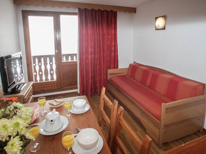Chalet voor 6 personen, met balkon/terras in Tignes
