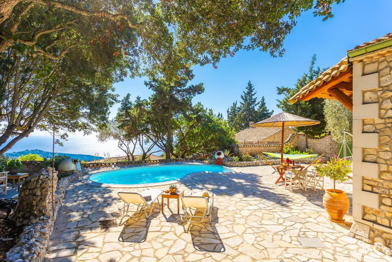 Villa per 3 persone con giardino in Vlachopoulatika, Passo