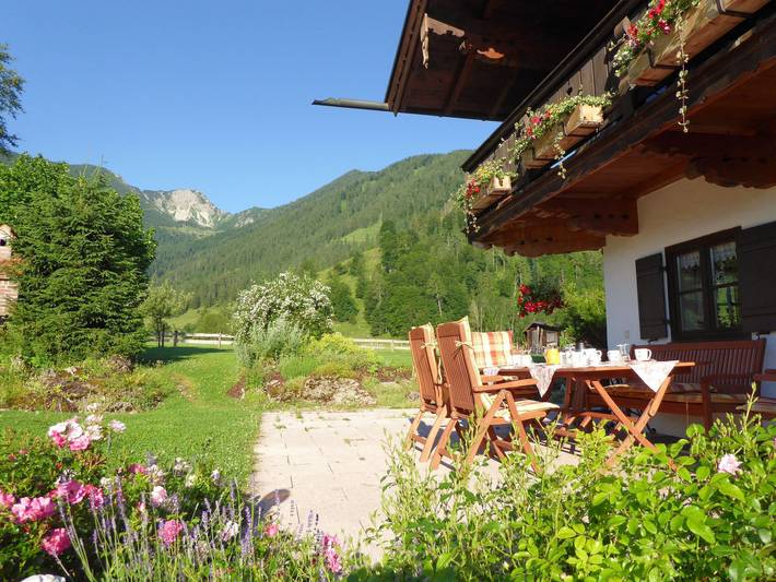Ferienwohnung für 3 Personen, mit Terrasse und Garten sowie Ausblick in Bayrischzell - 3