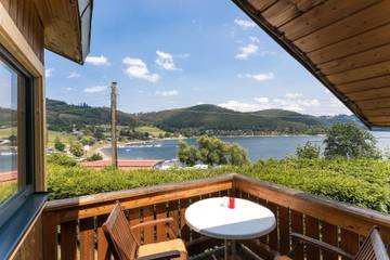 Bungalow für 2 Personen, mit Garten und Balkon sowie Ausblick in Thüringen