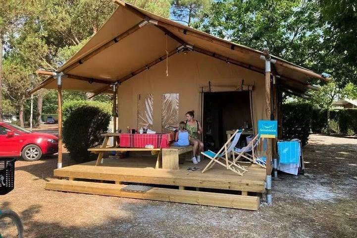 Camping pour 5 personnes