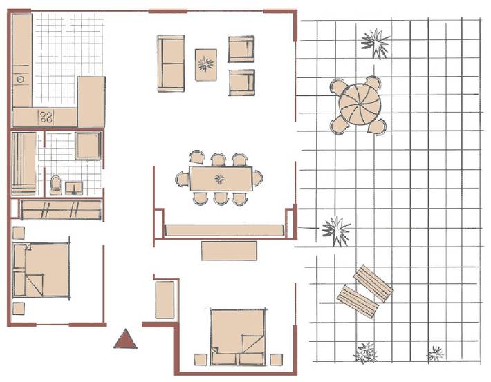 Ferienwohnung für 4 Personen, mit Meerblick und Sauna in Deutschland - 2