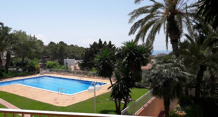 Ferienwohnung für 4 Personen, mit Balkon und Kinderpool - 1