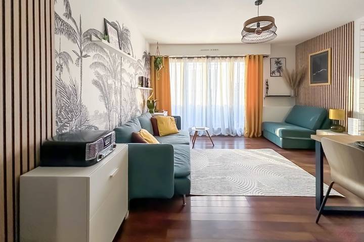 Gîte pour 4 personnes, avec balcon, adapté aux familles à Ivry-sur-Seine - 2