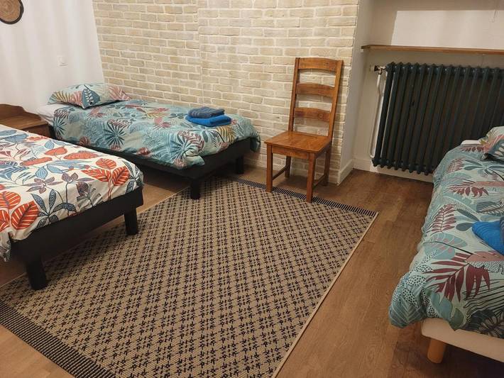 Gîte pour 4 personnes, avec balcon, animaux acceptés dans Vatan - 2