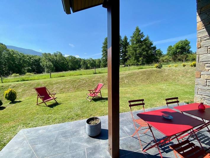 Gîte pour 5 personnes, avec vue et piscine ainsi que sauna et jardin à Saillagouse - 4