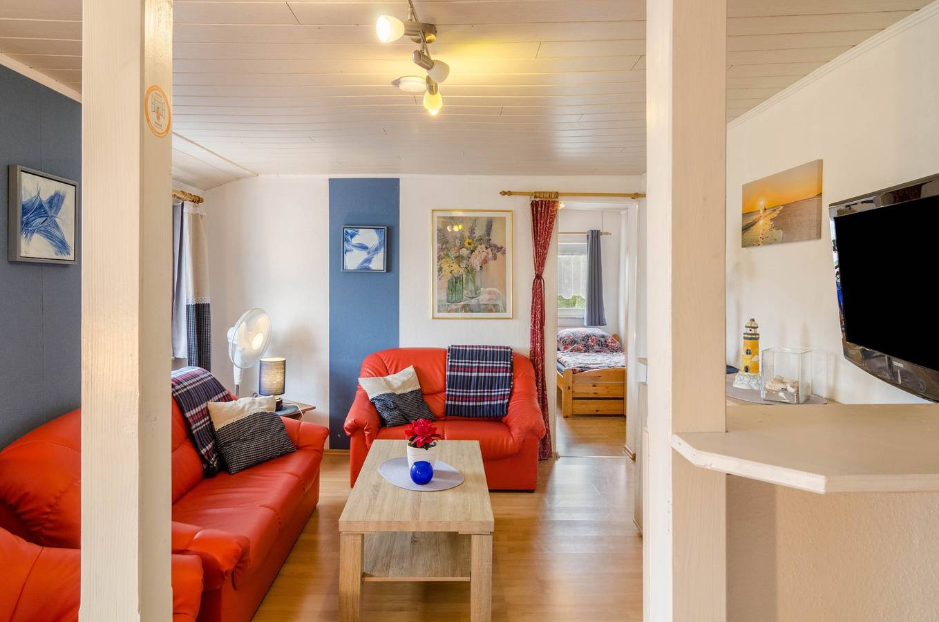 Ganze Wohnung, Apartment 'Djuren' mit privater Terrasse, gemeinsamem Garten und Wlan in Emden, Nordseeküste