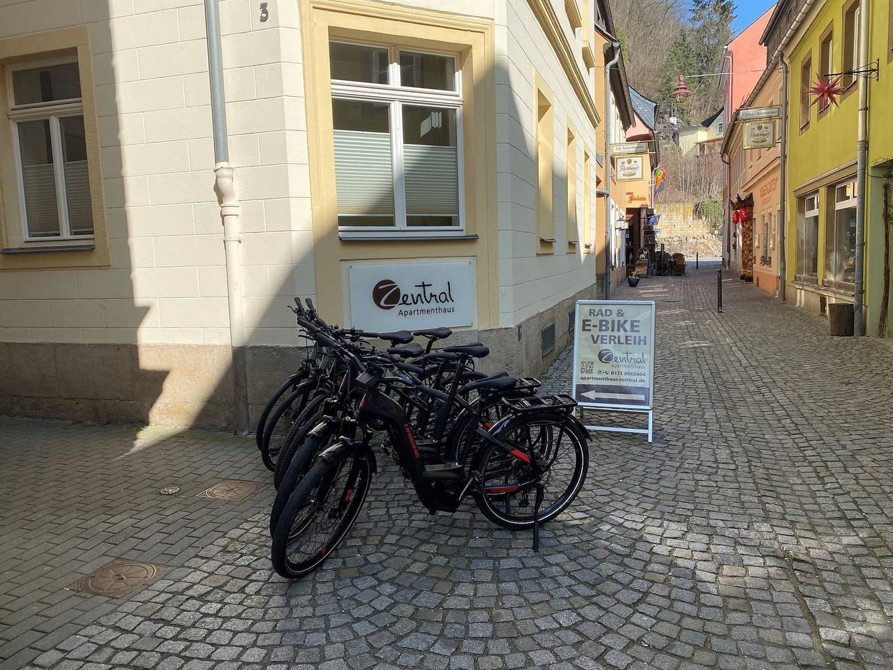Ganze Ferienwohnung, Apartmenthaus Zentral Bad Schandau - Apartment 5 mit 2 Schlafzimmern im Obergeschoss in Bad Schandau, Elbsandsteingebirge