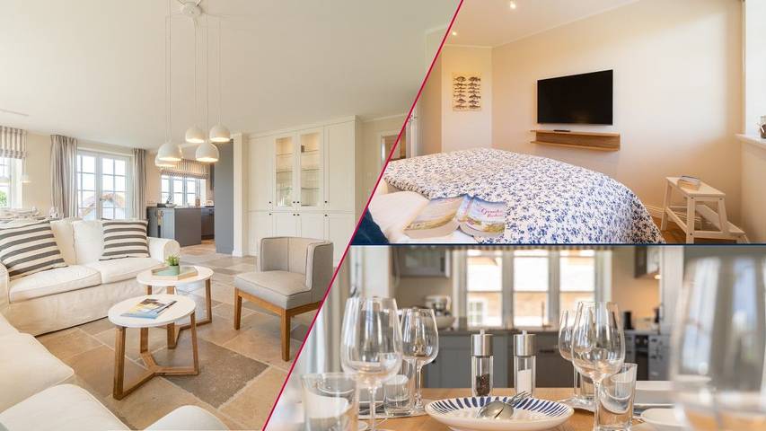 Ferienhaus für 6 Personen, mit Garten und Ausblick sowie Sauna - 1