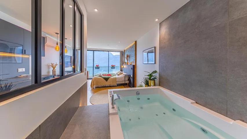 Appartement de vacances pour 2 personnes, avec balcon ainsi que sauna et jacuzzi - 1