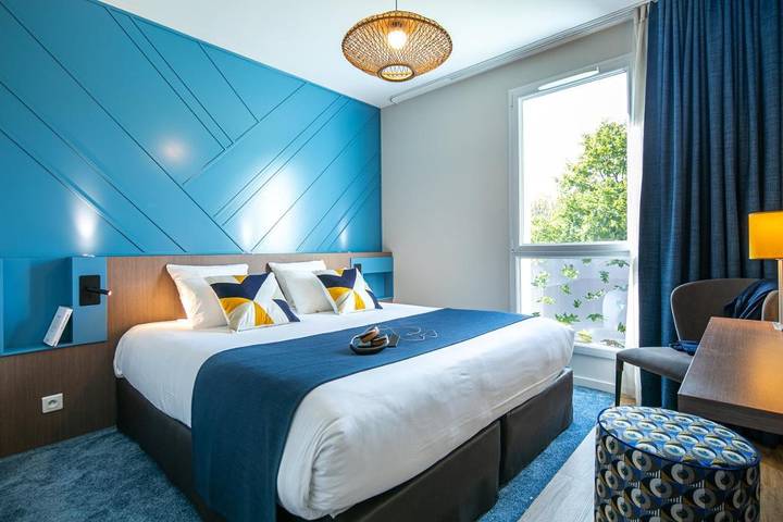 Hôtel pour 4 personnes, avec piscine et jardin